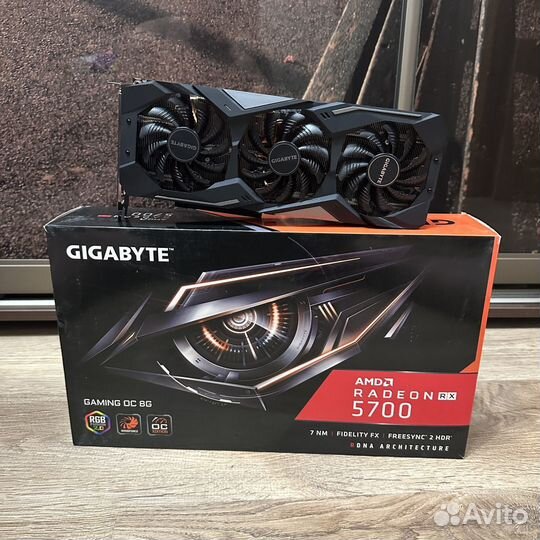 Видеокарта gigabyte rx 5700