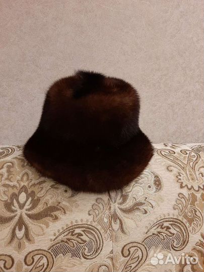 Шляпа шапка норковая женская