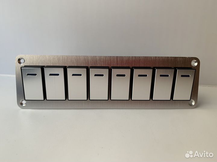 Панель переключателей для катера лодки 8 клавиш