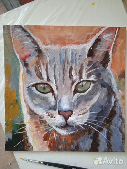 Картина акрилом 