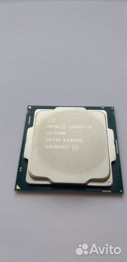 Процессор intel Core i5-7500 LGA1151 3.4 ггц