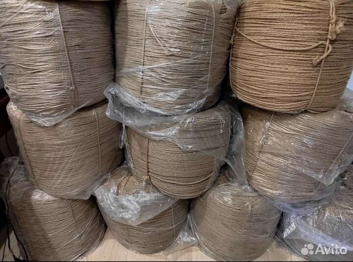 Джутовый канат 4мм Бангладеш