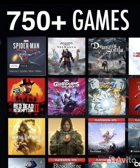 Подписка PS Plus Extra и др