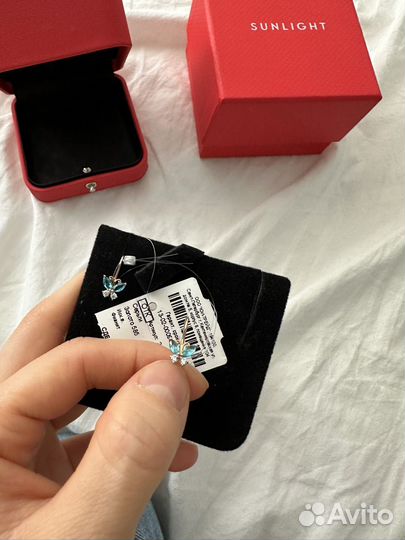 Золотые серьги