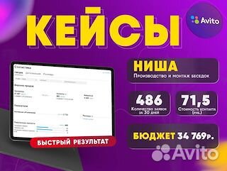 Менеджер интернет - рекламы, авито