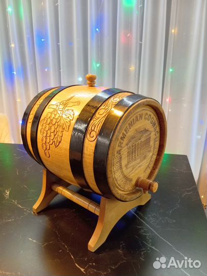 Дубовая бочка 12 литров б/у