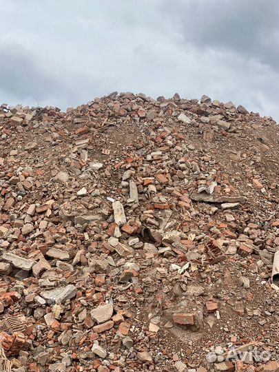 Бой кирпичный чистый, отборный для основания дорог