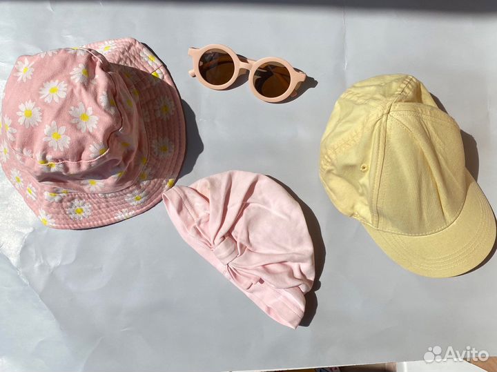 Панамка для девочки пакетом 1-2 года