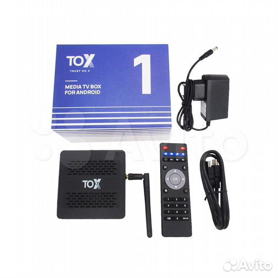 TV Box TOX1 4/32 S905X3 + Пульт G30S PRO