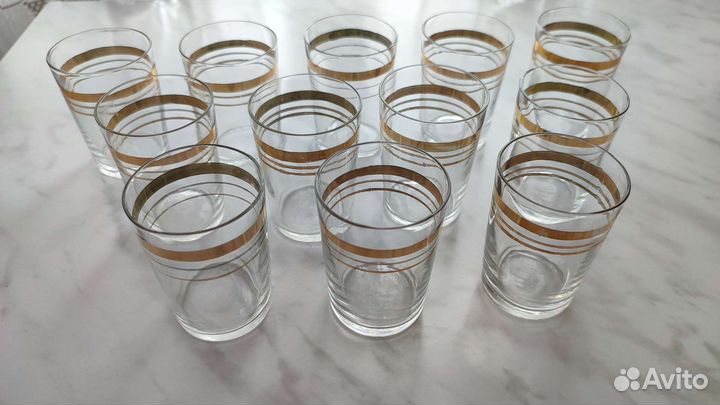 Набор бокалов и рюмок СССР