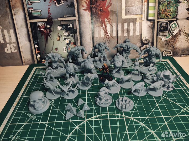 Зомбицид\zombicide и Немезида\Nemesis миниатюры