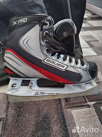 Коньки для хоккея с мячом bauer X PRO, размер 8