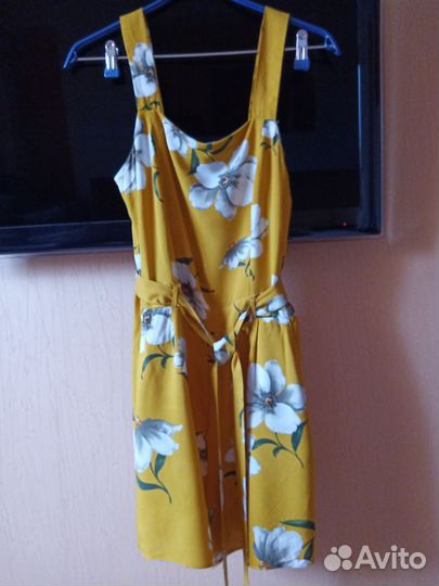 Комбинезон шорты 44-46 р- р вискоза