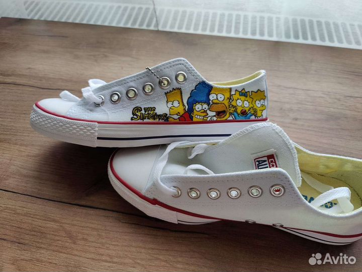 Ручная роспись обуви