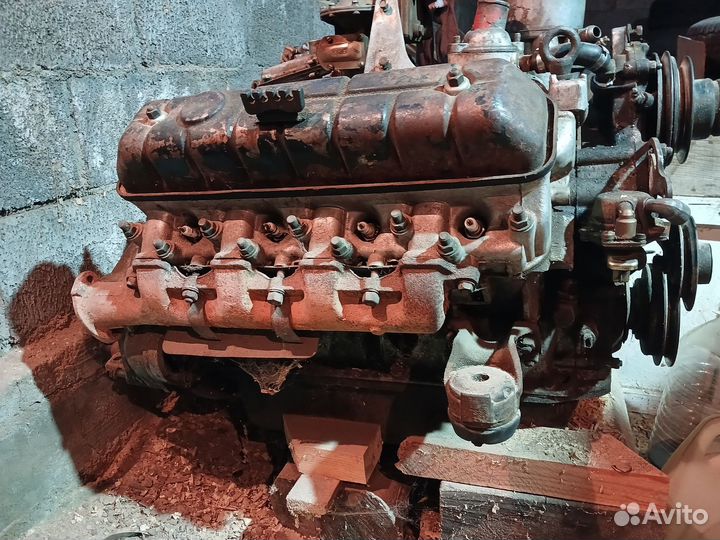 Двигатель на газ53