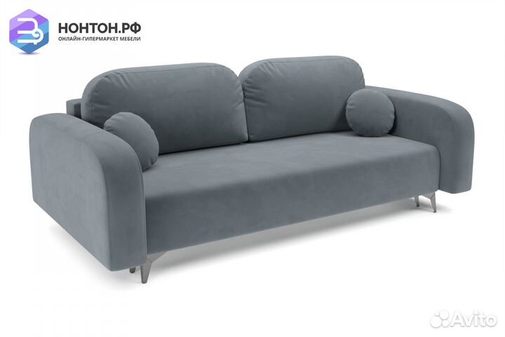 Диван тик-так Цюрих серый