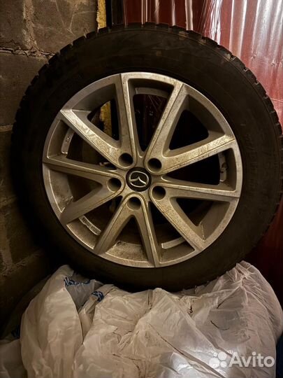 Диски с ризиной на мазду 6