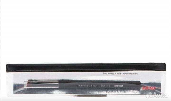 Кисть для подводки и бровей новая