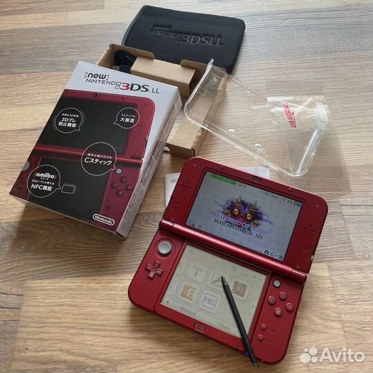 New Nintendo 3DS XL Red Metallic 32Gb