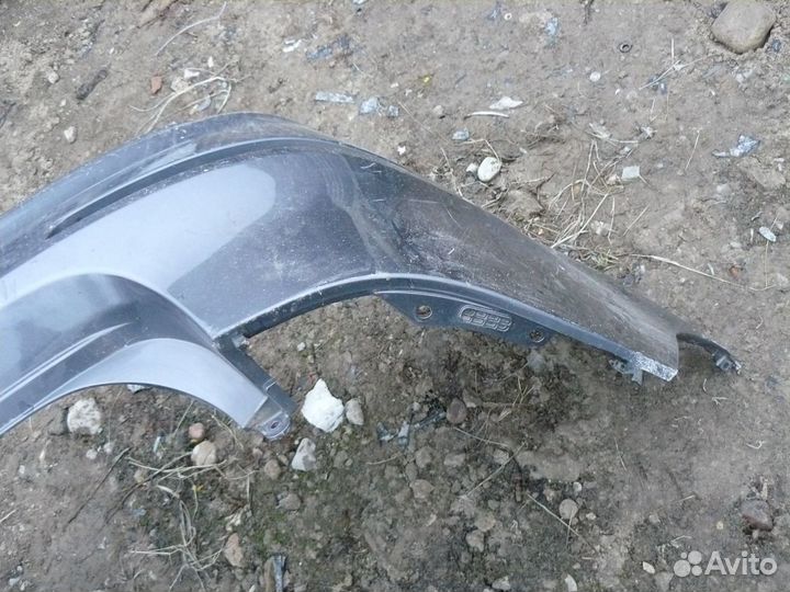 Бампер задний для Kia Rio 2015г Седан