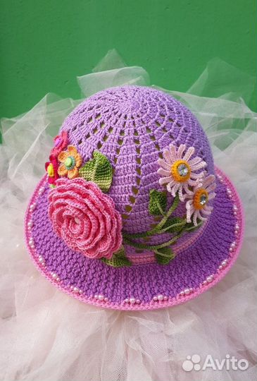 Шляпки кепки панамки летние