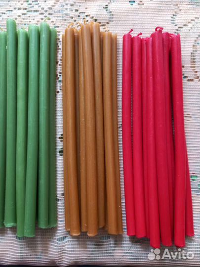 Свечи восковые, церковные