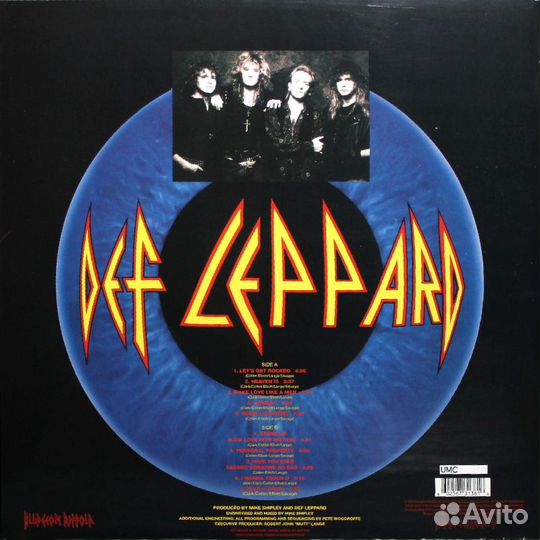 Виниловая пластинка Def Leppard - Adrenalize (LP)