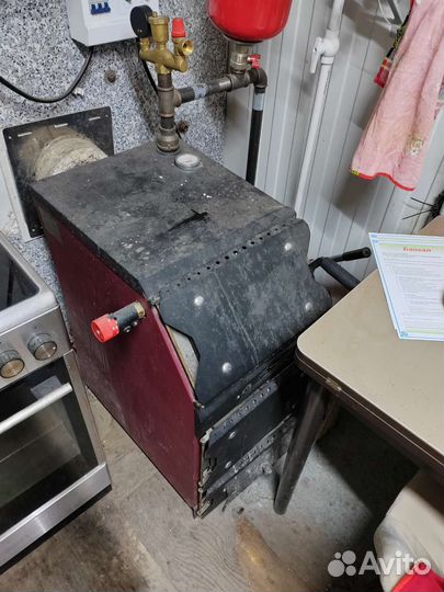 Котёл твердотоплевный +электрический