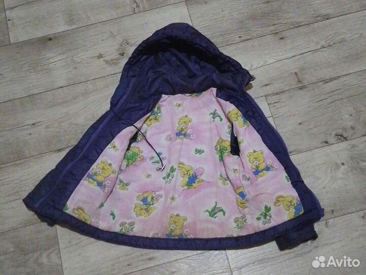 Куртка для девочки 110 116 размер