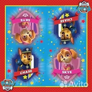 Салфетка Щенячий Патруль 33 см 20шт/А