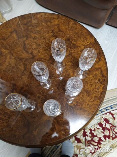 Фужеры хрустальные