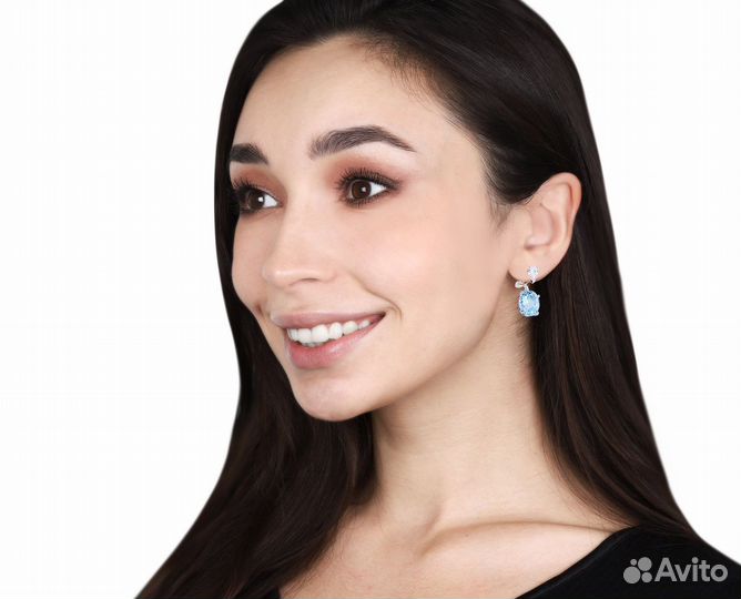 Золотые серьги Dior Diorama Precieuse