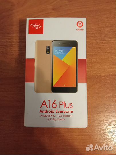 Itel A16 Plus, 8 ГБ