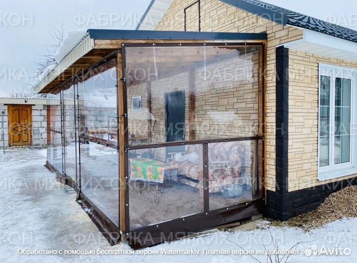 Мягкие окна пвх по вашим размерам