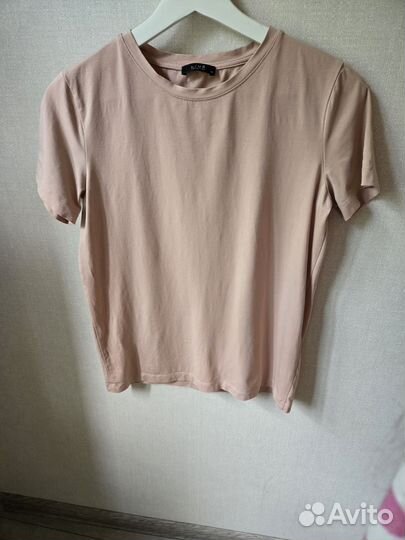 Футболка Lime бежевая XS