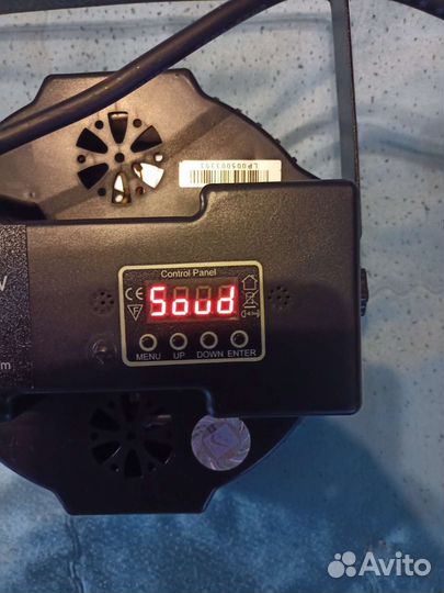 LED цветной диско прожектор