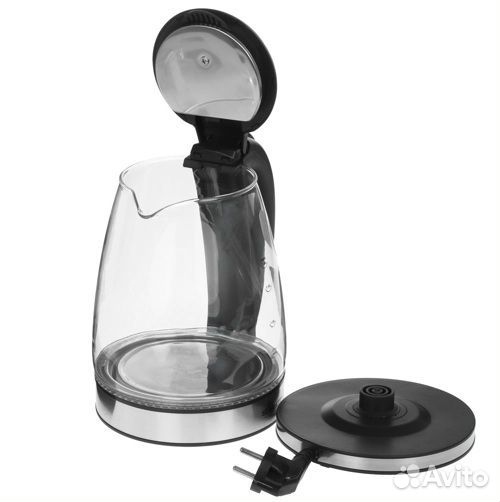 Электро Чайник Scarlett с LED Подсветкой Дисковый