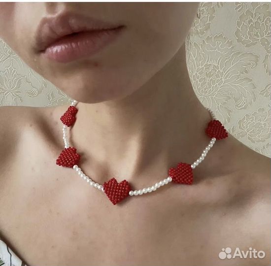 Чокер из бисера