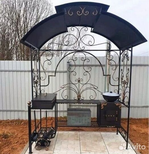 Кованый мангал