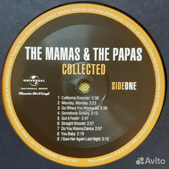 Винил The Mamas & The Papas – Collected (2LP)