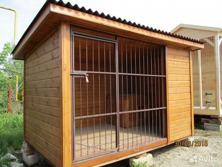 Вольер для крупных собак уличный Ф-63