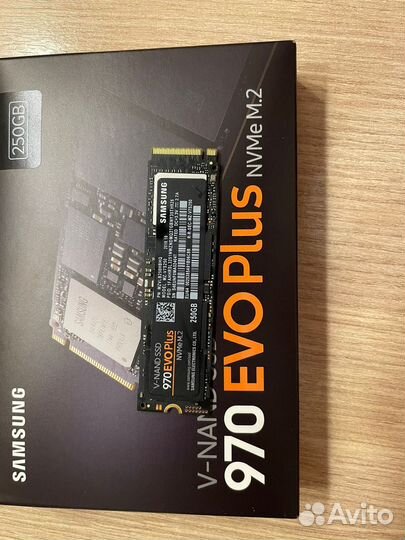 Жесткий диск ssd Samsung 970 EVO 256gb