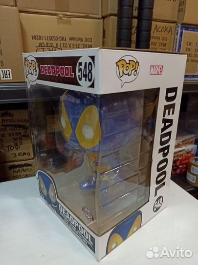 Фигурка Funko POP Bobble Marvel Deadpool Deadpool