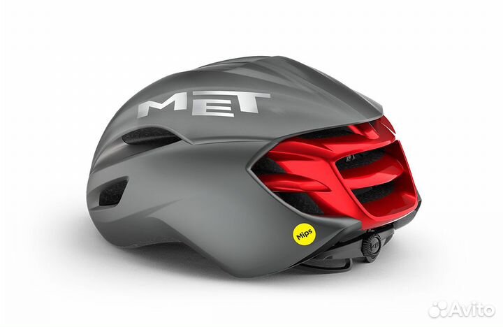 Велошлем Met Manta mips (Dark Slate Red, M, 2024