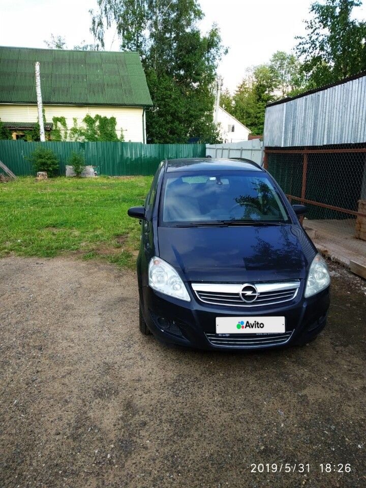 Opel Zafira: фото владельца
