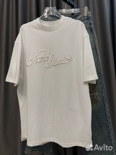 Футболка acne studio женская 2 цвета