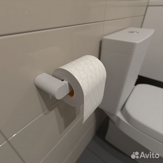 Держатель для туалетной бумаги altasan белый лт50