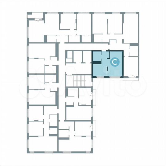 Квартира-студия, 33,9 м², 10/10 эт.