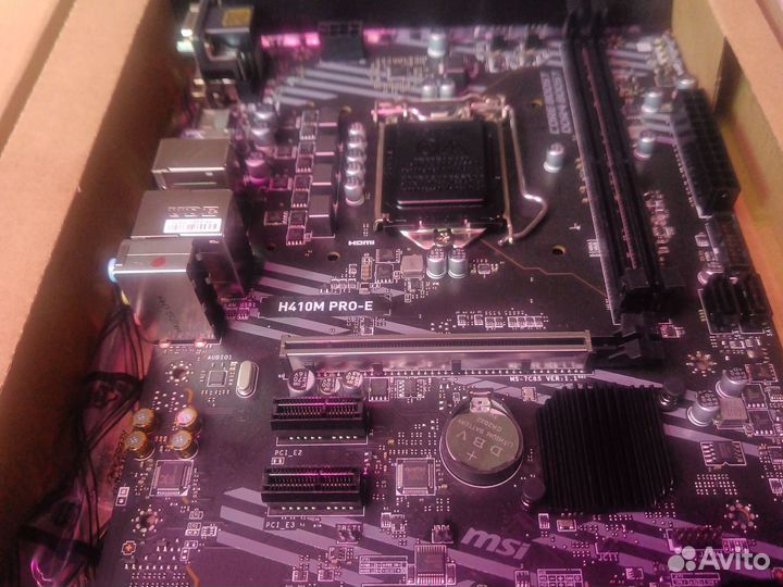 Материнская плата lga 1200 h410m Pro-e