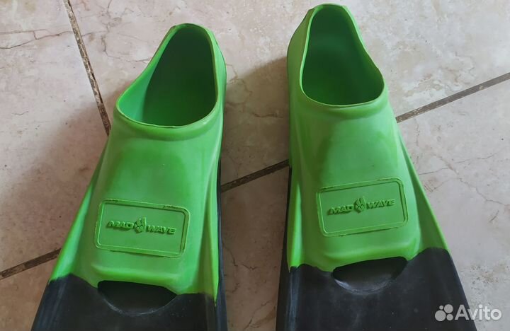 Детские тренировочные ласты MadWave размер 30-33